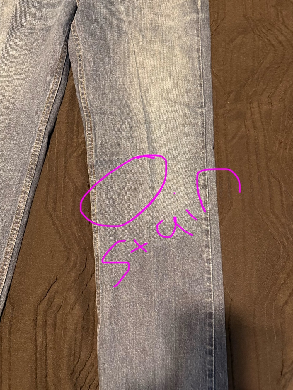 Levi's Straight Leg Jeans - Faded Light Blue 514 - Picture 5 of 8
